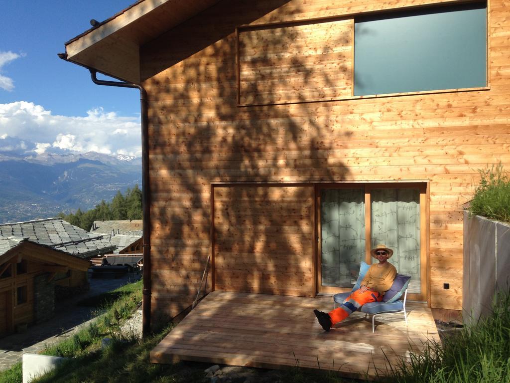 Iglusaq Lodge Veysonnaz Exterior foto